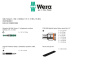 Safe-Torque A 1 Set 1, čtyřhran 1/4", 2-12 Nm, 10 dílný