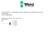454/5 HF SHK Set 1, sada šroubováků s příčnou rukojetí Hex-Plus s přidržovací funkcí, 5 dílný