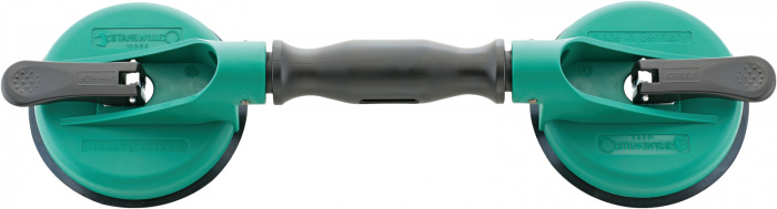 Dvojitá přísavka na zvedání skla