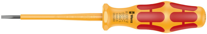 1060 i Plochý šroubovák s izolací VDE, 0.4 x 2.5 x 80 mm