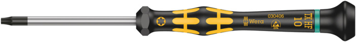 1567 Šroubováky TORX® HF ESD Kraftform Micro s přidržovací funkcí, TX 10 x 60 mm