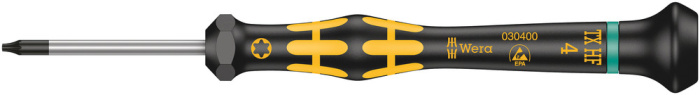 1567 Šroubováky TORX® HF ESD Kraftform Micro s přidržovací funkcí, TX 4 x 40 mm