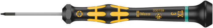 1567 Šroubováky TORX® ESD Kraftform Micro, TX 3 x 40 mm