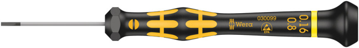 1578 A ESD Ploché šroubováky Kraftform Micro, 0.16 x 0.8 x 40 mm