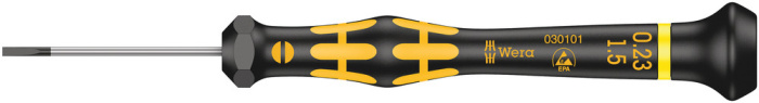 1578 A ESD Ploché šroubováky Kraftform Micro, 0.23 x 1.5 x 40 mm