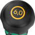 1834 Plochý šroubovák Kraftform Ball-Grip - dílenská čepel, 1 x 6 x 100 mm
