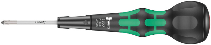 1850 Křížový šroubovák PH Kraftform Ball-Grip, PH 1 x 80 mm