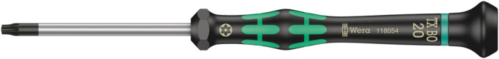 2067 Šroubováky TORX® BO k použití v elektronice, TX 20 x 60 mm