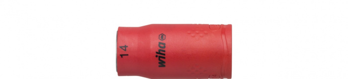 Wiha Vložka nástrčných klíčů s izolací Vnitřní šestihran 1/2" 14.0&#160;mm (43081)