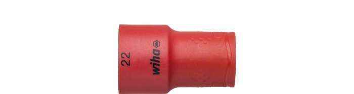 Wiha Vložka nástrčných klíčů s izolací Vnitřní šestihran 1/2" 22.0&#160;mm (43084)