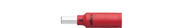 Wiha Vložka nástrčných klíčů s izolací Vnitřní šestihran 1/4" 8.0&#160;mm (43113)
