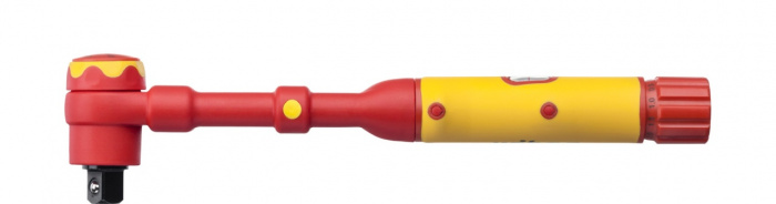 Wiha Momentový klíč electric 3/8" pro nástrčné klíče, variabilně nastavitelné omezení točivého momentu (44163)