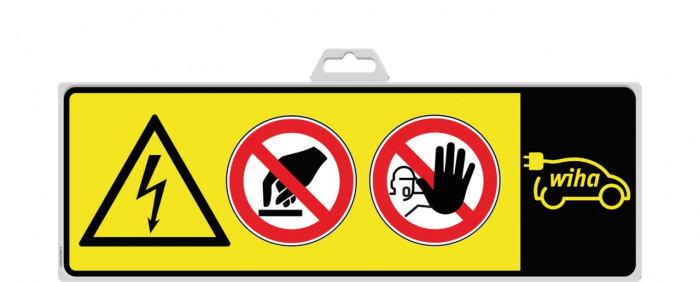 Wiha Informační značka pro elektrická a hybridní vozidla (44357)
