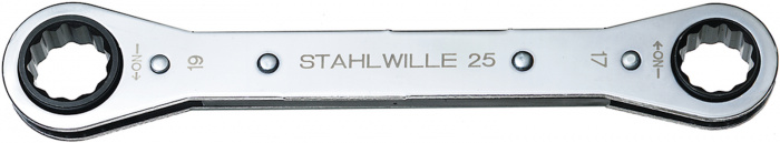 Očkoplochý ráčnový klíč rozměr 10 x 11mm  170mm
