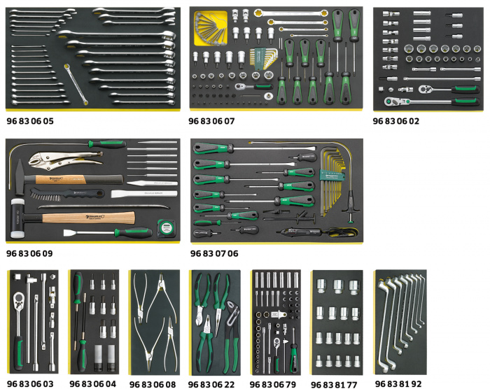 Dílenský set pro vozidla BMW   2500 TCS 285-ks.