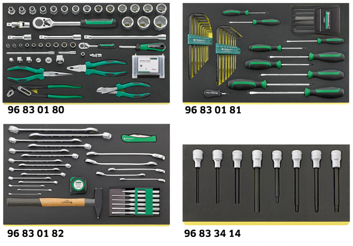 Dílenský set pro motocykly BMW   2502 TCS 139-ks.