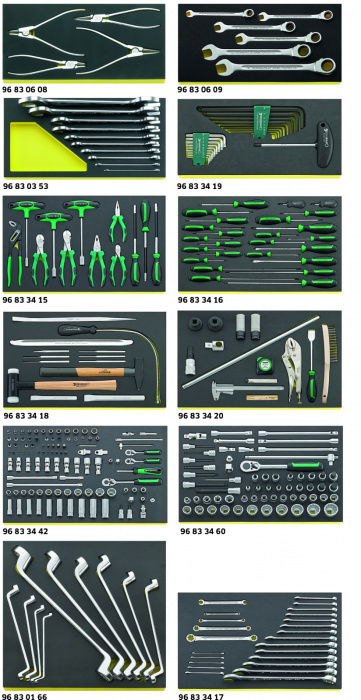 Sada nářadí pro vozy Mercedes-Benz   3026 TCS 306-ks.