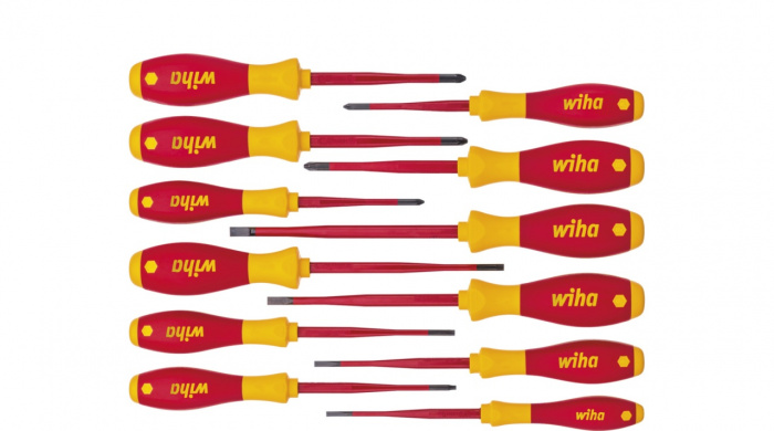 SADA ŠROUBOVÁKŮ 12-dílná SLIM FIX VDE 1000V