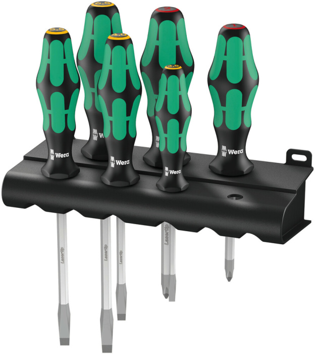 334 SK/6 Sada šroubováků Kraftform Plus Lasertip + stojánek, 6 dílný