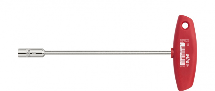Wiha Nástrčný klíč s rukojetí tvaru T Šestihran, leskle niklovaný 13.0 mm (00990)