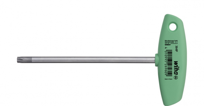 Wiha Zástrčný klíč s rukojetí tvaru T TORX PLUS®, matně chromovaný 27IP (26958)