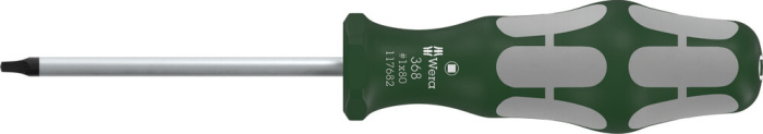 368 Šroubováky na šrouby s vnitřním čtyřhranem, # 1 x 80 mm