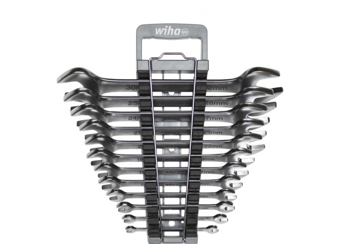 Wiha Sada oboustranných otevřených klíčů 13díl. vč. držáku (44753)