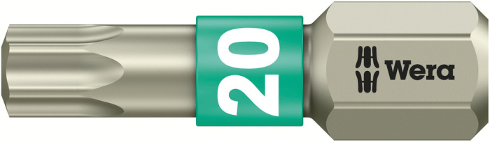 3867/1 TS BITY TORX® Z NEREZOVÉ OCELI 20x25 (10ks)