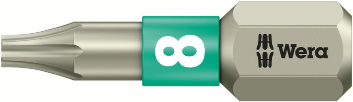 3867/1 TS Bity TORX® z nerezové oceli, TX 8 x 25 mm