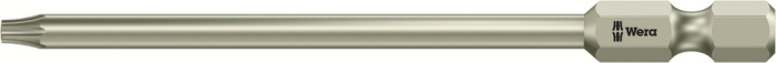 3867/4 Bity TORX® BO s otvorem z nerezové oceli, TX 10 x 89 mm