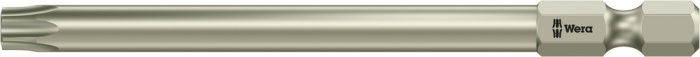 3867/4 Bity TORX® BO s otvorem z nerezové oceli, TX 30 x 89 mm