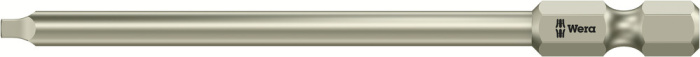 3868/4 Bity s vnitřním čtyřhranem z nerezové oceli, # 1 x 89 mm
