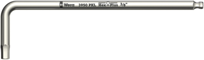 3950 PKL úhlový klíč, palcový, nerezová ocel, 3/32" x 112 mm