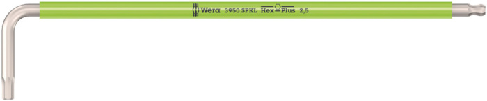 3950 SPKL Multicolour úhlový klíč, metrický, nerezová ocel, 2.5 x 112 mm