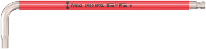 3950 SPKL Multicolour úhlový klíč, metrický, nerezová ocel, 6 x 172 mm