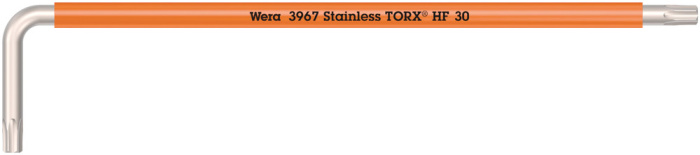 3967 SXL TORX® HF Zástrčný klíč Multicolour s přidržovací funkcí, dlouhý, nerezová ocel, TX 30 x 195 mm