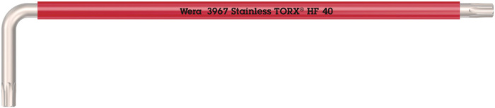 3967 SXL TORX® HF Zástrčný klíč Multicolour s přidržovací funkcí, dlouhý, nerezová ocel, TX 40 x 224 mm