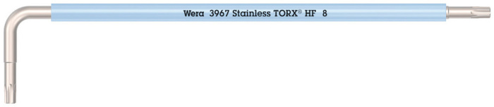 3967 SXL TORX® HF Zástrčný klíč Multicolour s přidržovací funkcí, dlouhý, nerezová ocel, TX 8 x 90 mm