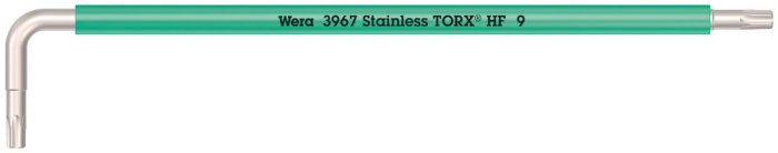 3967 SXL TORX® HF Zástrčný klíč Multicolour s přidržovací funkcí, dlouhý, nerezová ocel, TX 9 x 101 mm