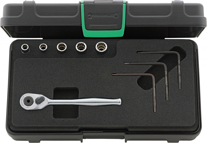 Sada nástrčných hlavic 9dílná.