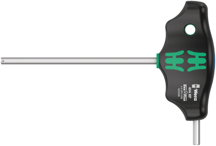 454 Šestihranný šroubovák HF s příčnou rukojetí Hex-Plus s přidržovací funkcí, 4 x 100 mm