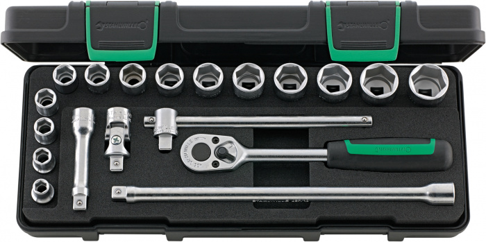 Sada nástrčných hlavic   19dílná.