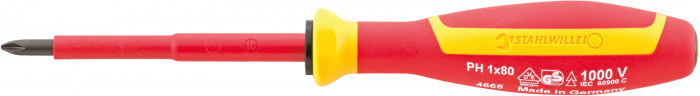 Křížový šroubovák 1000V DRALL+ PH  2 délka čepele 100mm