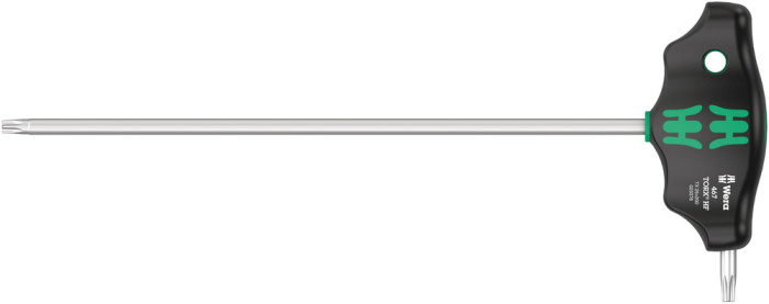 467 Šroubovák s příčnou rukojetí TORX® HF s přidržovací funkcí, TX 25 x 200 mm