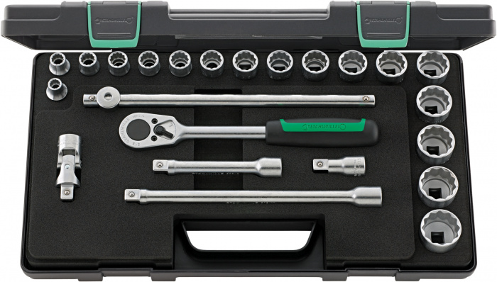 Sada nástrčných hlavic  23dílná.