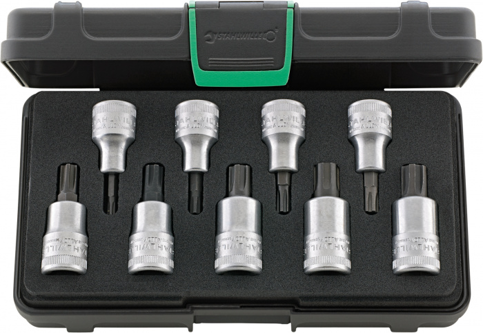 Sada: Nástavce pro šroubováky 9dílná.
