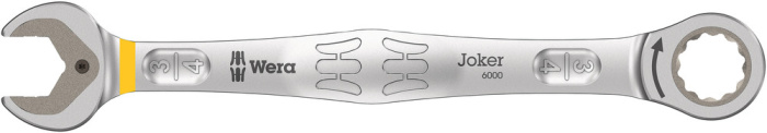 6000 Joker ráčnový očkoplochý klíč, palcový, 3/4" x 246 mm