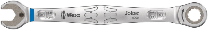 6000 Joker ráčnový očkoplochý klíč, palcový, 5/16" x 144 mm
