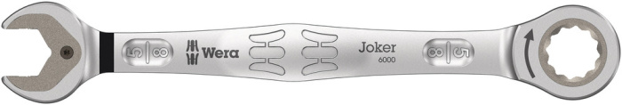 6000 Joker ráčnový očkoplochý klíč, palcový, 5/8" x 212 mm
