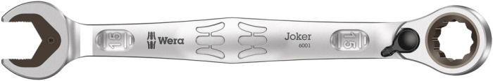 6001 Joker Switch Ráčnový očkoplochý klíč, přepínatelná ráčnová mechanika, 15 x 199 mm
